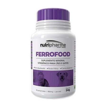 Ferrofood 30 Comprimidos