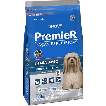 Premier Raças Específicas Lhasa Apso Adulto 1Kg