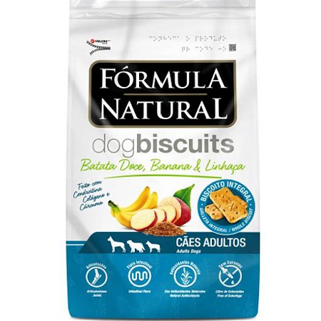 Biscoito Fórmula Natural Dog Biscuits Batata Doce 250g