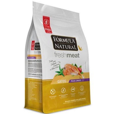 Fórmula Natural Fresh Meat Gato Pelo Longo 7kg