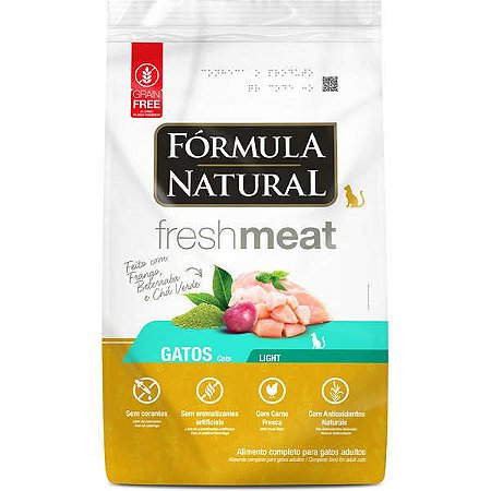 Fórmula Natural Fresh Meat Gato Light 7kg
