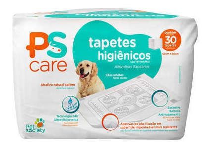 Tapete Higienico Ps Care Pet Society - 30 Unidades
