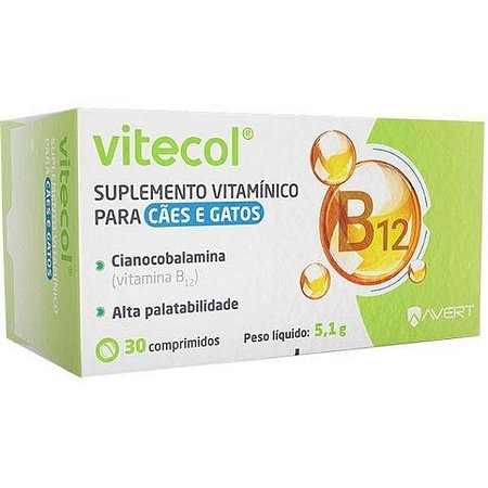 Vitecol 30 Comprimidos