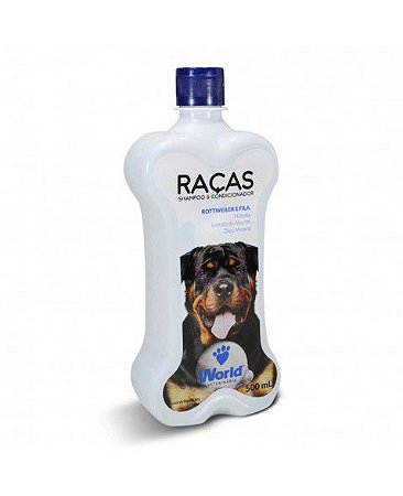 Shampoo e Condicionador Raças - Rottweiler e Fila 500ml
