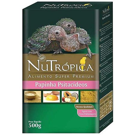 Nutrópica Papinha Psitacídeos 500 G