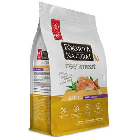 Fórmula Natural Fresh Meat Gato Pelo Longo 1kg