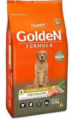 Golden Fórmula Cães Adultos Salmão 15kg