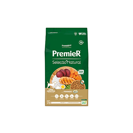 Premier Seleção Natural Cães Adultos 12Kg
