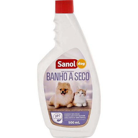 Banho a Seco Sanol Dog - 500 ml