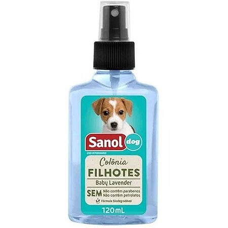Colônia Sanol Dog Filhotes 120ml