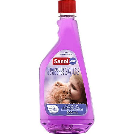 Eliminador de Odores Sanol Cat - 500ml