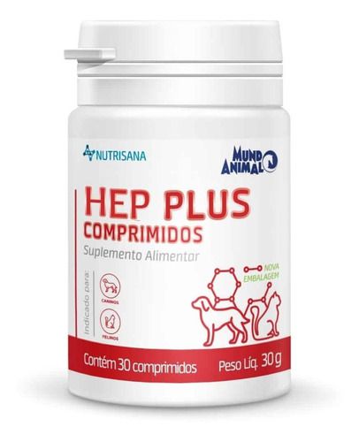 Nutrisana Hep Plus - 30 Comprimidos