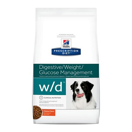 Hills Cães W/D Controle de Peso e Glicêmico 3,8kg