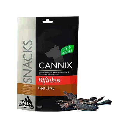 Snacks Cannix Bifinhos de Carne 80g