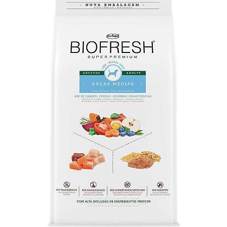 Biofresh Cães Adultos Raças Médias 10,1kg