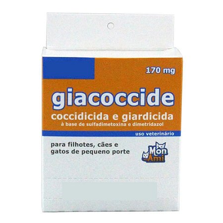 Giacoccide 170mg - 10 Comprimidos