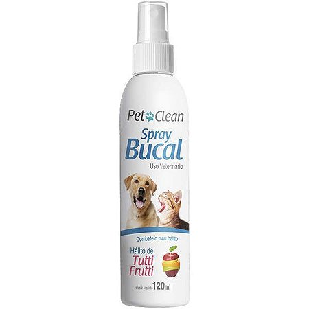 Spray Bucal Tutti Frutti Pet Clean 120ml