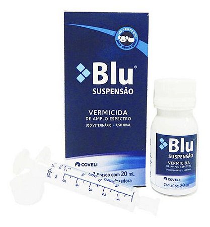 Blu Vermifugo Suspensao - 20Ml