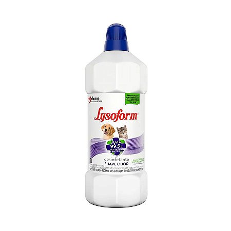 Lysoform Desinfetante Suave Odor 1 Litro