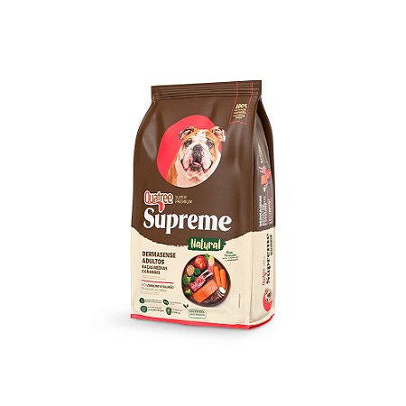 Quatree Supreme Dermasense Cordeiro e Salmão Cães Adultos 15kg