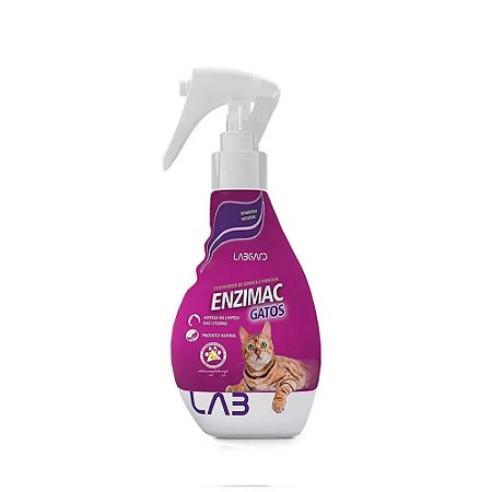 Enzimac Gatos Eliminador de Odores e Manchas 500ml