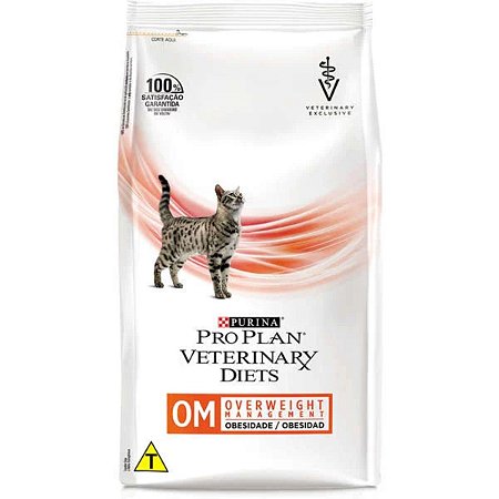 Pro Plan Veterinary Diets OM Obesidade Gatos - 1,5Kg