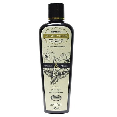 Shampoo Aromas Verdes Controle de Oleosidade Hamamelis e Melissa 3500ml