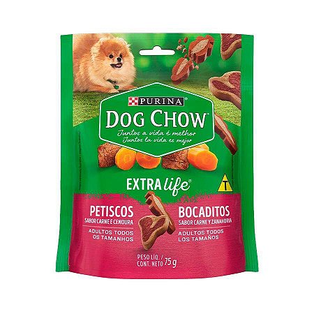 Dog Chow Carinhos Mix Frango E Cenoura - 75G