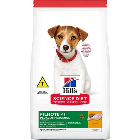 Hills Filhotes Pedacos Pequenos - 2,4Kg