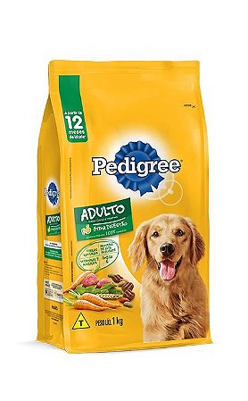 Pedigree Adulto Carne E Vegetais - 1 Kg