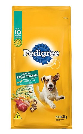 Pedigree Adulto Racas Pequenas - 3 Kg