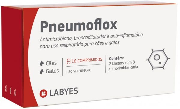 Pneumoflox 16 Comprimidos