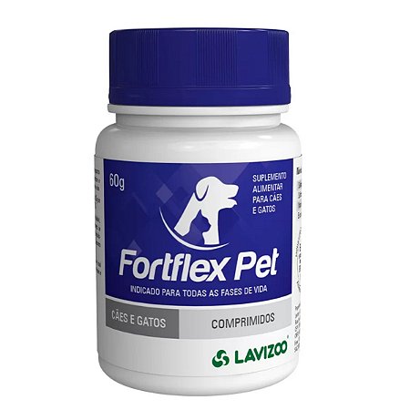 Suplemento Alimentar Fortflex Pet para Cães e Gatos 30 Comprimidos