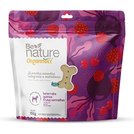 Biscoito Be Nature Beterraba, Cenou e Frutas Vermelhas 150g