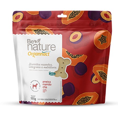 Biscoito Be Nature Ameixa, Mamão e Chia 150g