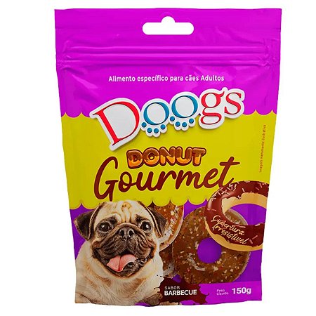 Petisco Doogs Gourmet Donut Barbecue para Cães 150g