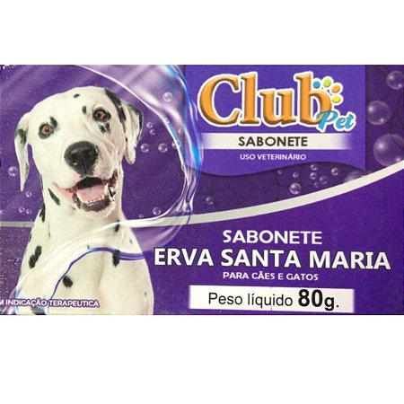 Sabonete Erva de Santa Maria Club Pet  80g