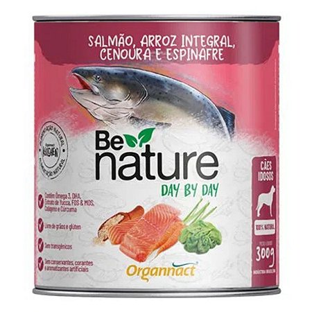 Alimento Úmido Be Nature Day By Day para Cães Idosos 300g - Organnact