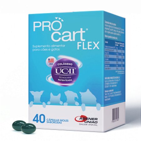 Procart Flex 40 Cápsulas