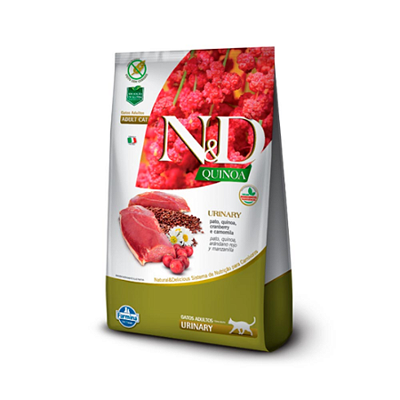 N&D Quinoa Urinary Gato Adulto Pato 400g