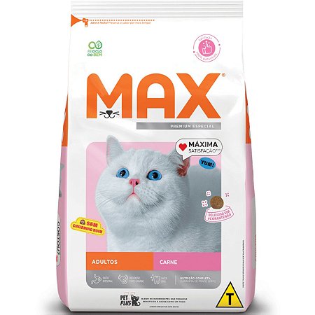 Max Cat Adultos Carne 20kg