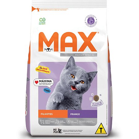 Max Cat Filhotes Frango 20kg
