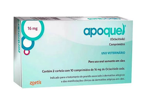 Apoquel 16mg 20 Comprimidos