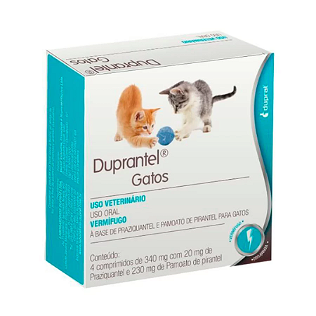 Duprantel Gatos 4 comprimidos