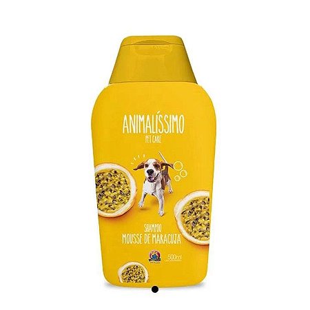 Shampoo Animalissimo Mousse de Maracuja 500ml