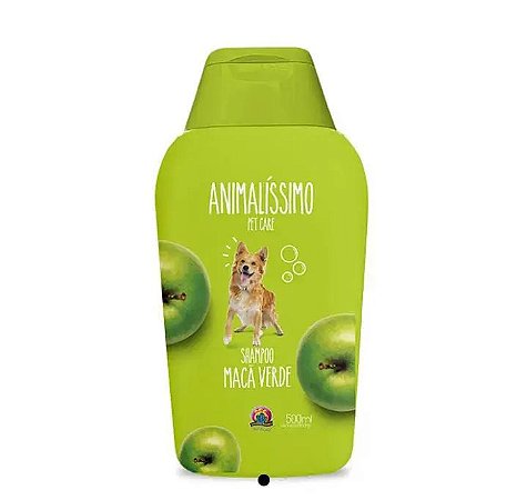Shampoo Animalissimo Maçã Verde 500ml