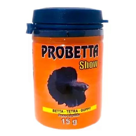 Ração Para Peixe Betta Probetta 15g