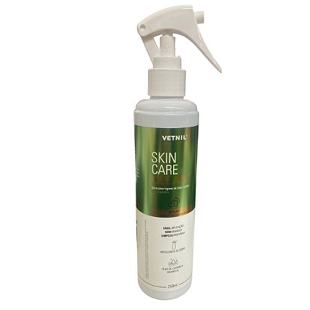 Skin Care Clean Spray para Higiene Cães e Gatos 250ml