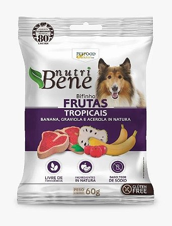 Nutri Bene Bifinho Frutas Tropicais 60gr