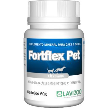 Suplemento para Cães e Gatos Fortflex Pet 60 Comprimidos